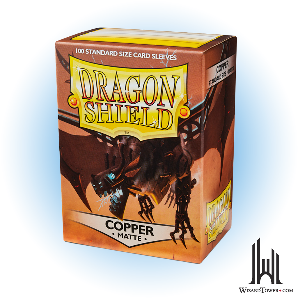 Deck Protectors - Dragon Shield Matte Copper 100ct