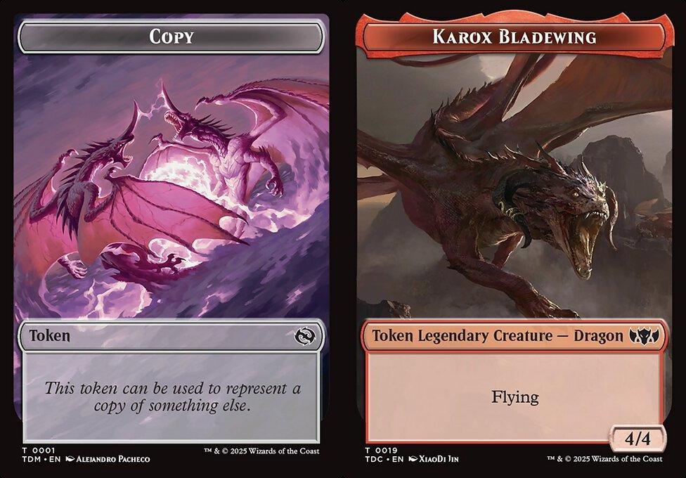 Copy (0001) // Karox Bladewing (0019) Double-Sided Token
