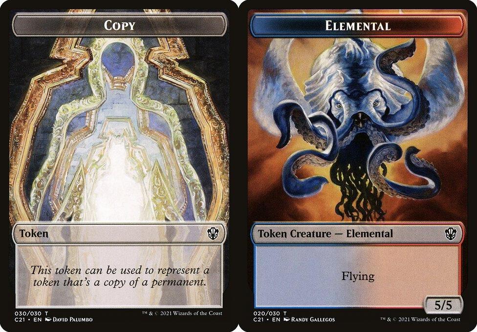 Copy (030) // Elemental (020) Double-Sided Token