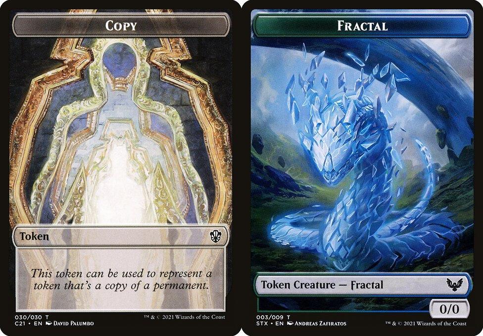 Copy (030) // Fractal (003) Double-Sided Token