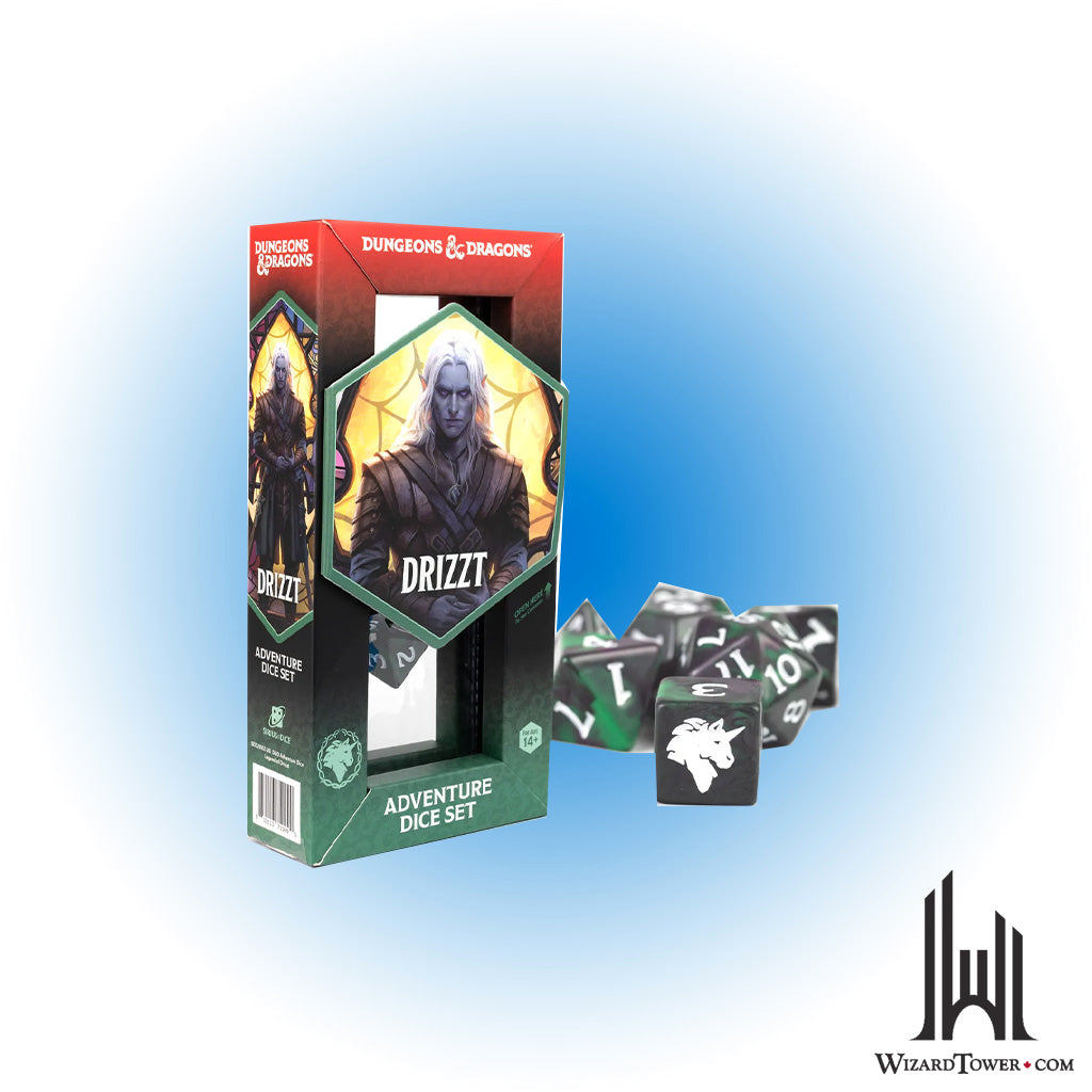 Dice Set - DnD Adventure Legend of Drizzt 7ct