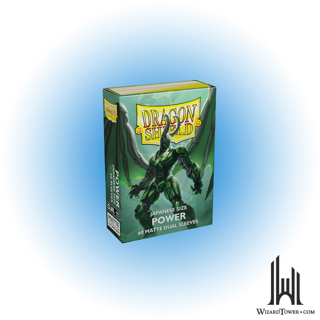 Deck Protectors - Dragon Shield Japanese Matte Dual Power 60ct