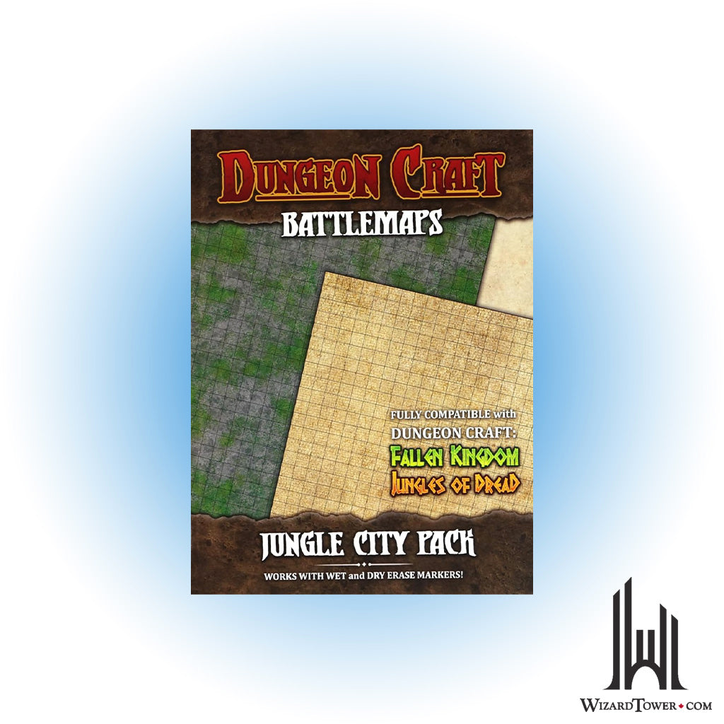 Dungeon Craft Battlemaps - Jungle City Pack