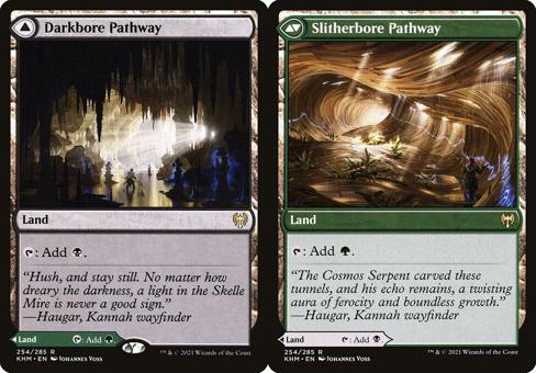 Darkbore Pathway // Slitherbore Pathway - Foil