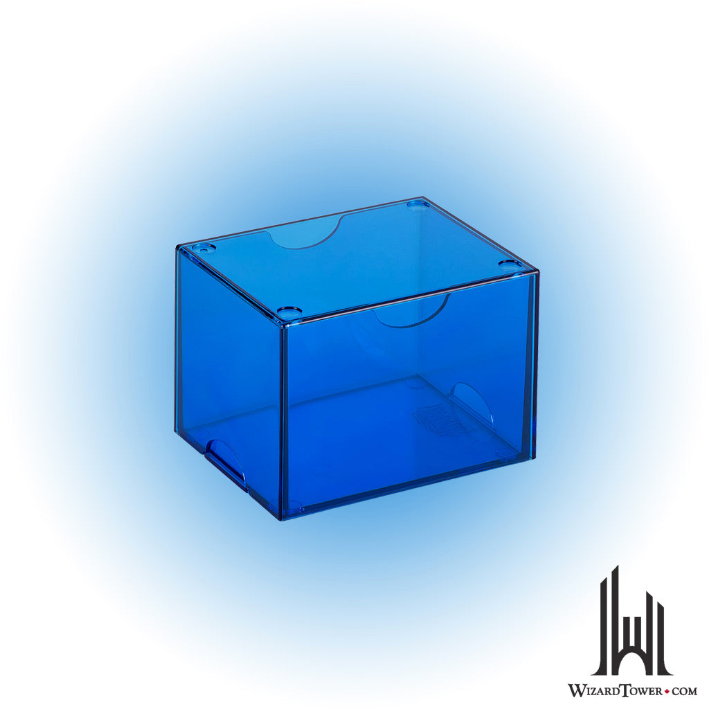 Deck Box - Strongbox Clear Blue 100+