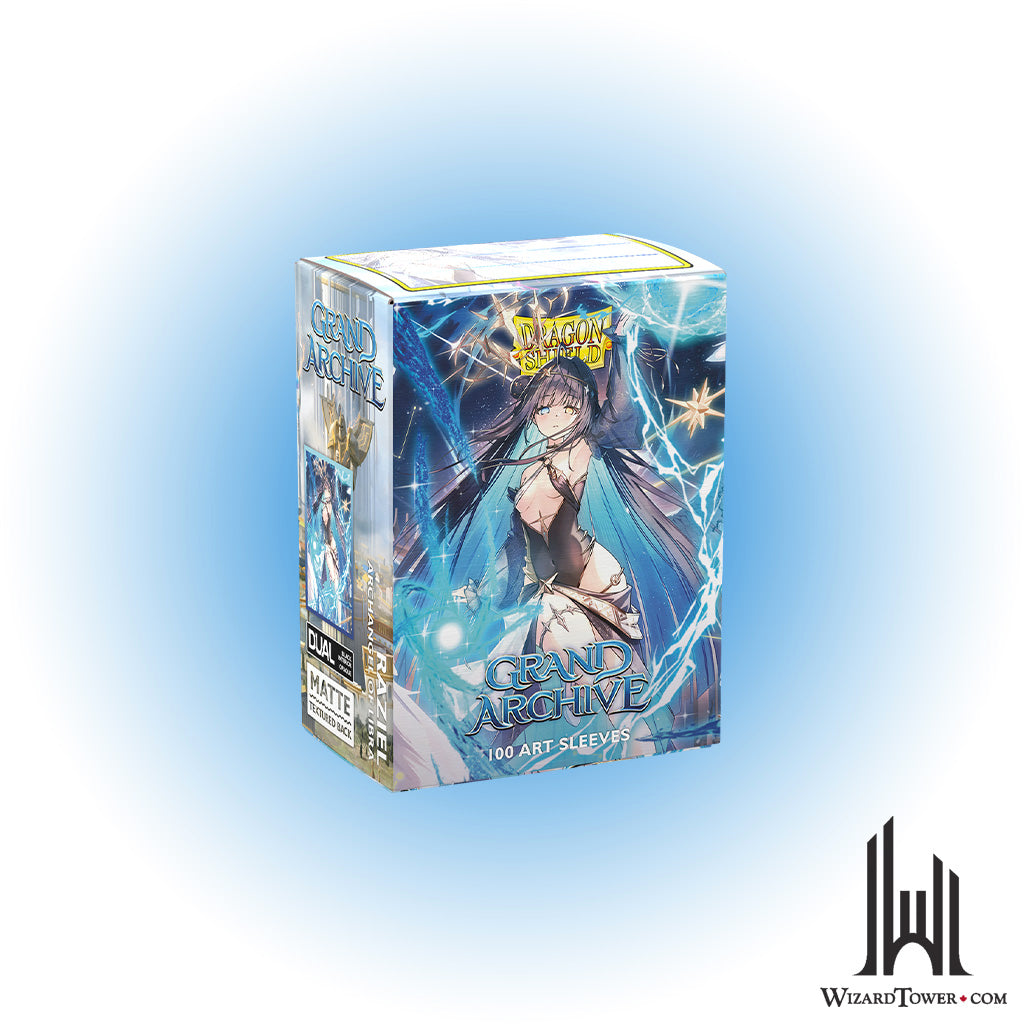 Deck Protectors - Dragon Shield Matte Art Grand Archive: Raziel, Archangel Of Libra 100ct