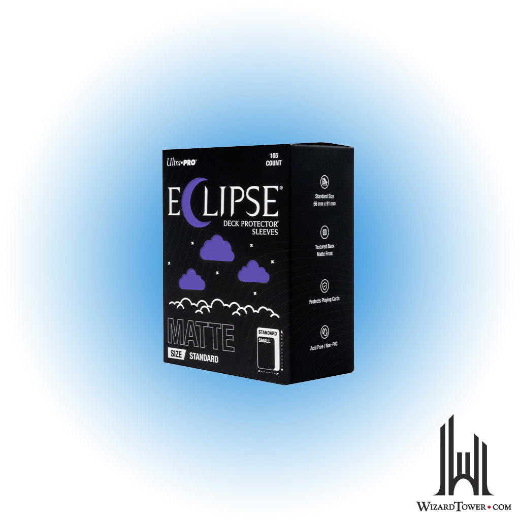 Deck Protectors - Enhanced Eclipse Matte Royal Purple 105ct