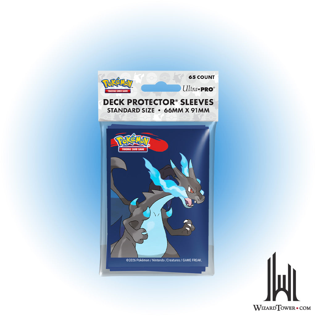 Deck Protectors - Pokemon Mega Charizard X 65ct