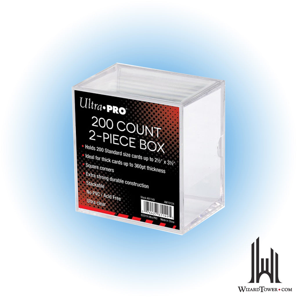 Deck Box - 2-Piece - Clear 200+