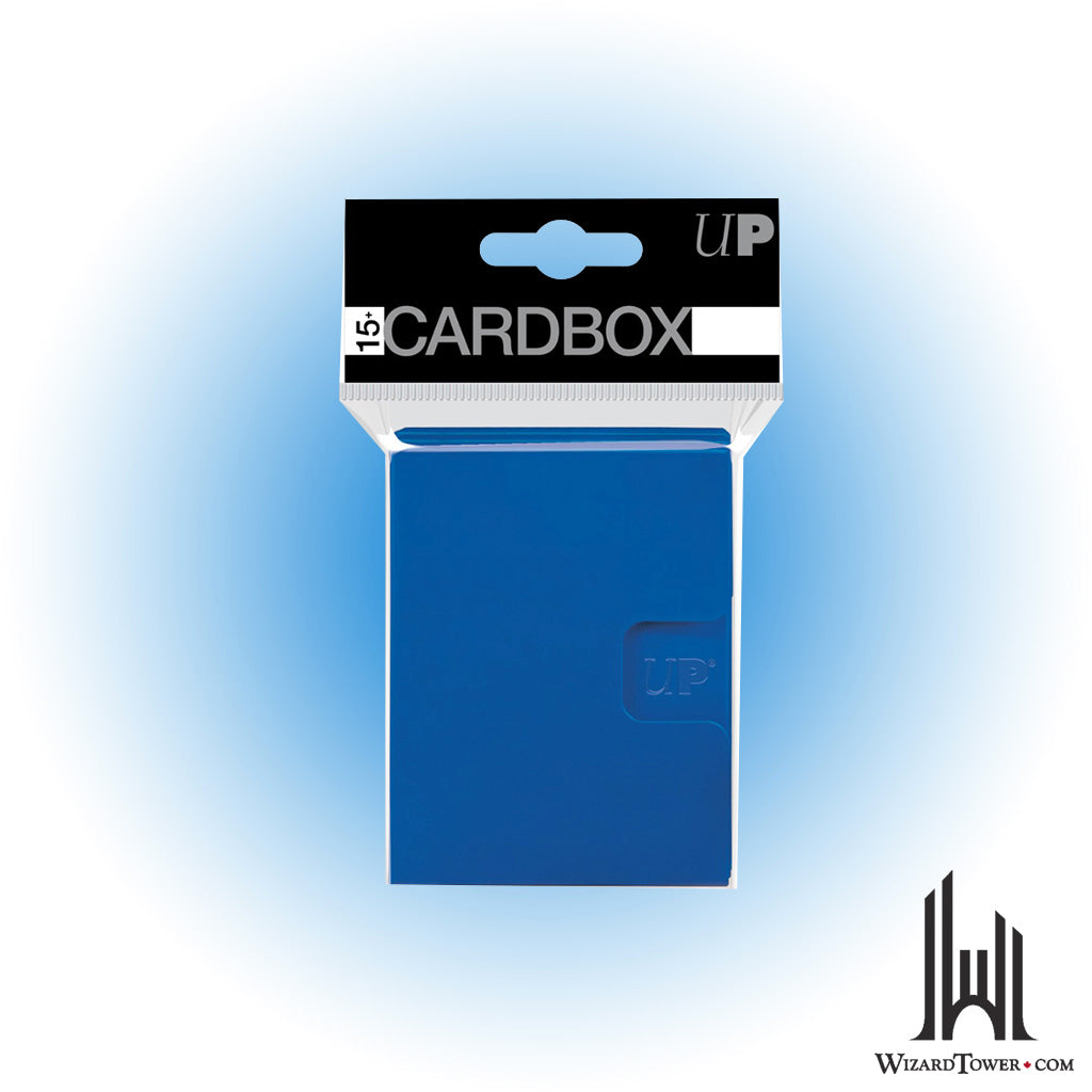 Deck Box - Card Box - Blue 15+ 3ct