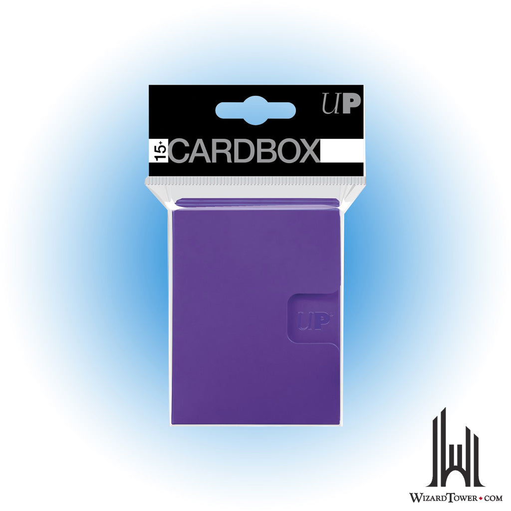 Deck Box - Card Box - Purple 15+ 3ct