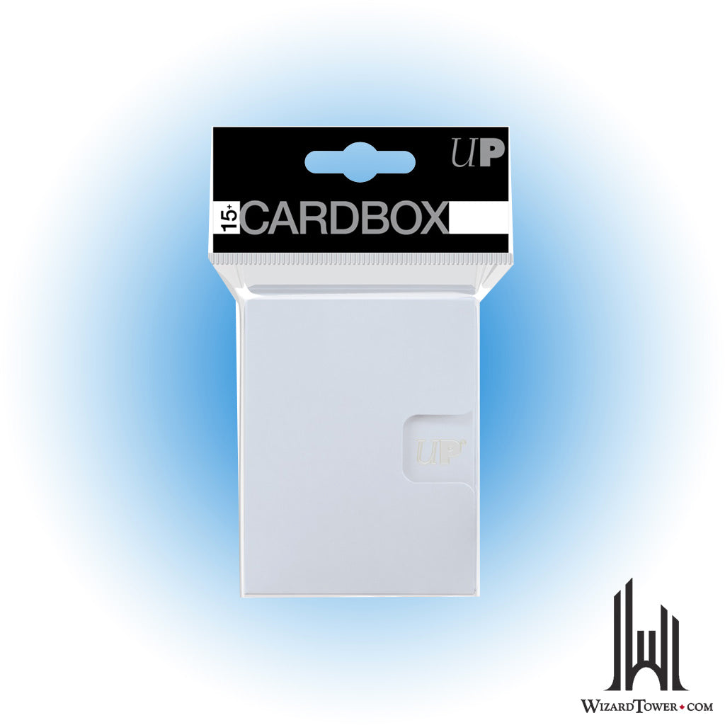 Deck Box - Card Box - White 15+ 3ct
