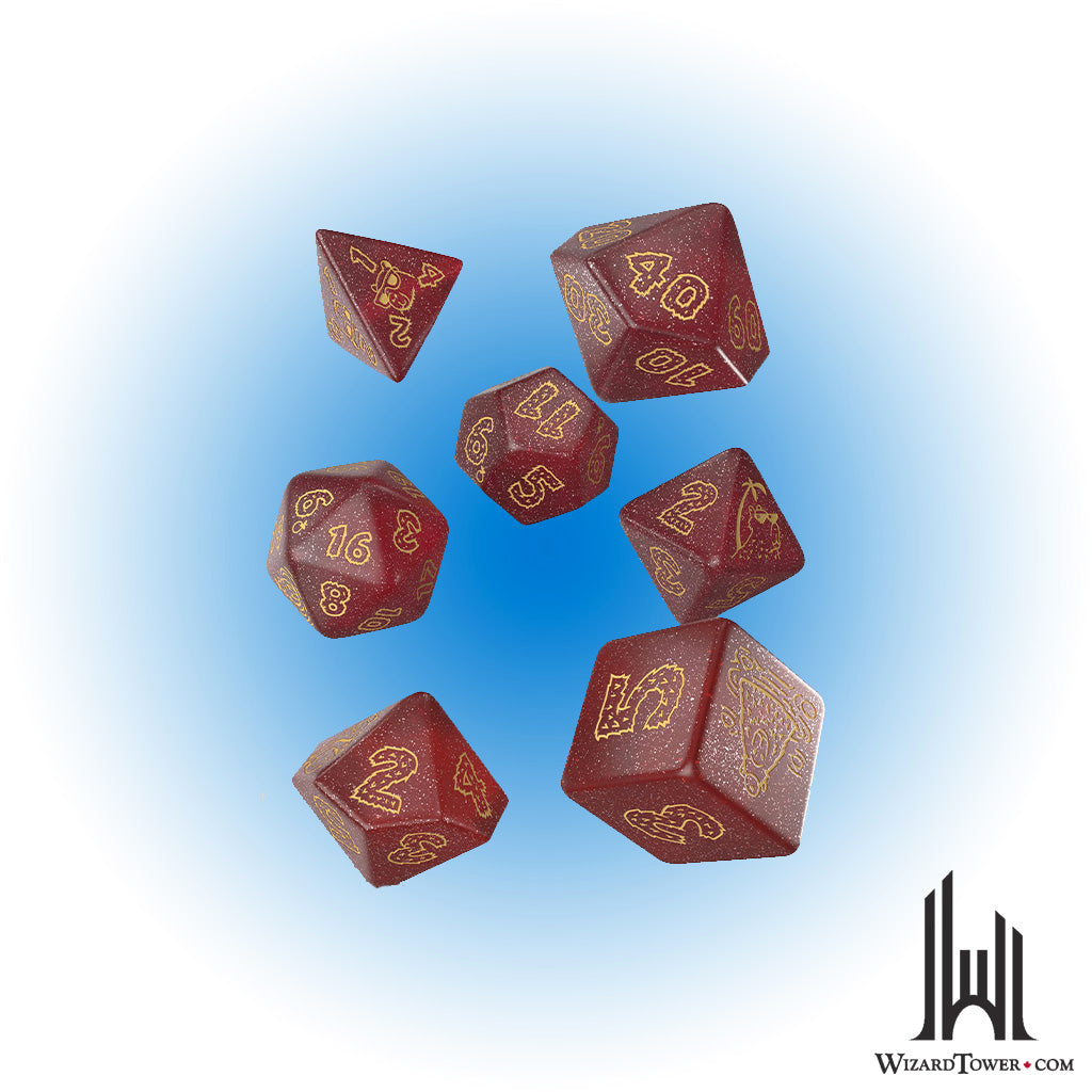 Dice Set - Capybara Chillio 7ct