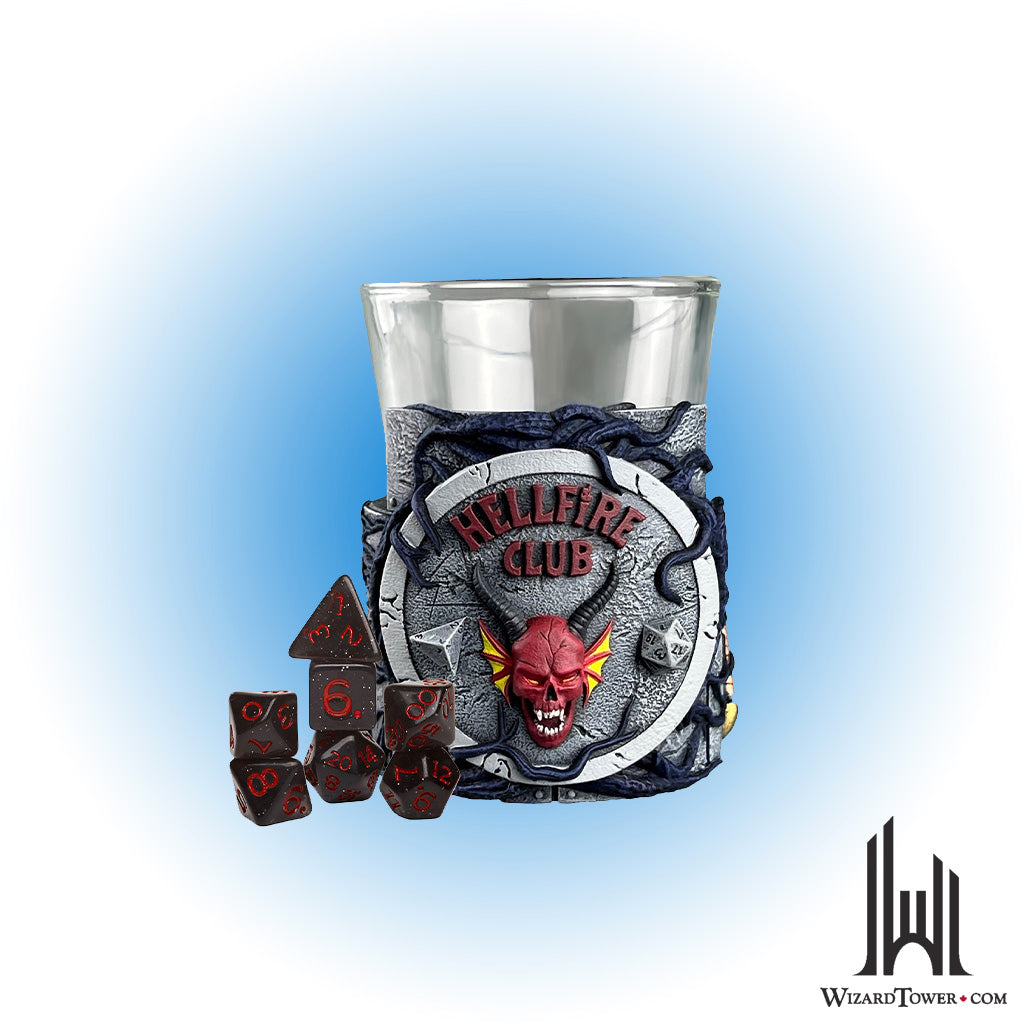 Dice Set - Mini Dice Cups Stranger Things - Hellfire Club