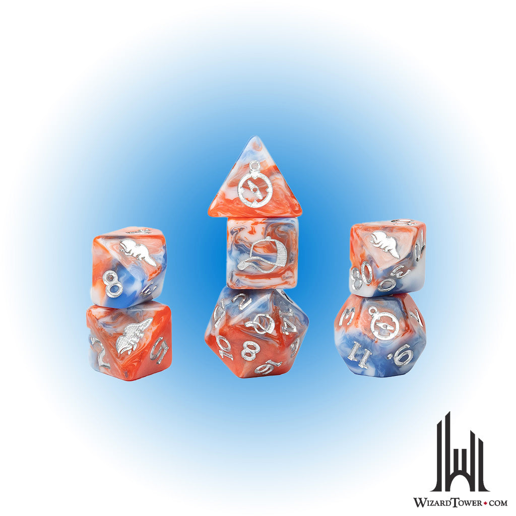 Dice Set - Stranger Things Adventure Dice - Dustin 7ct