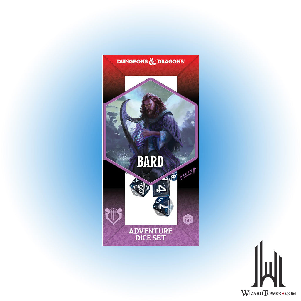 Dice Sets - Adventure Dice: Bard Blue/Black