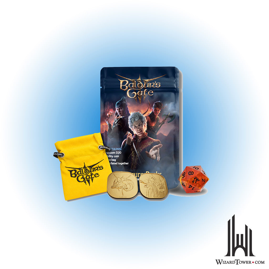 Dice Sets - Baldurs Gate Treasure Pack - D20