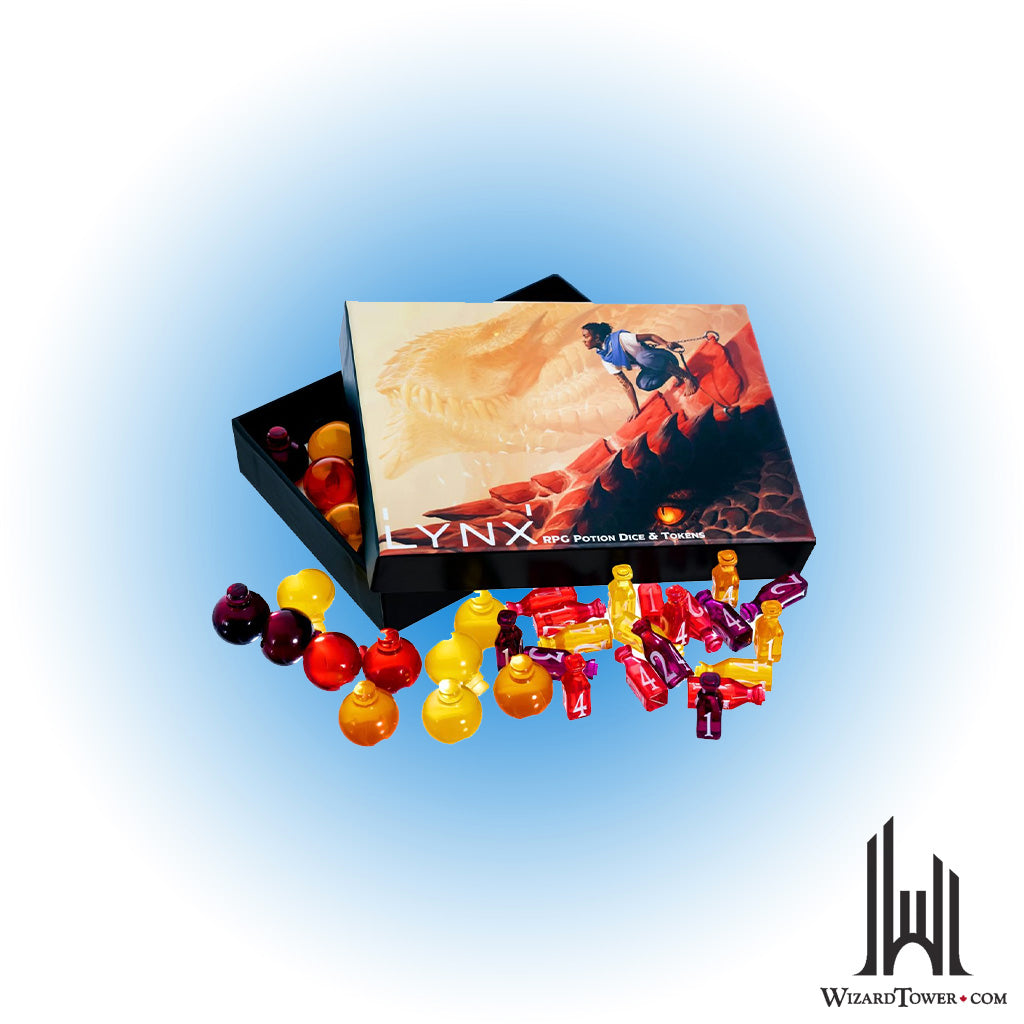 Dice Set - Potion d4 24ct w/ Potion Tokens