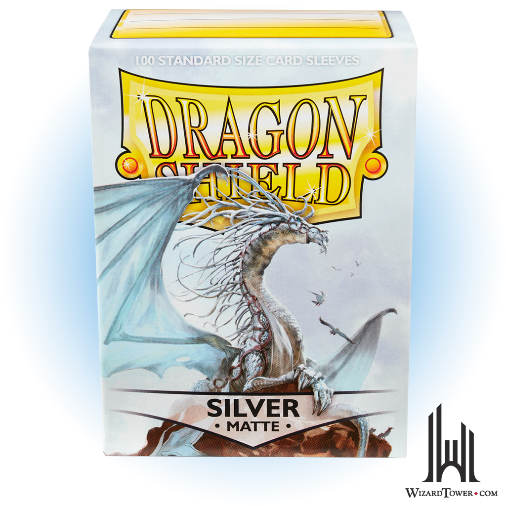 Deck Protectors - Dragon Shield Matte Silver 100ct