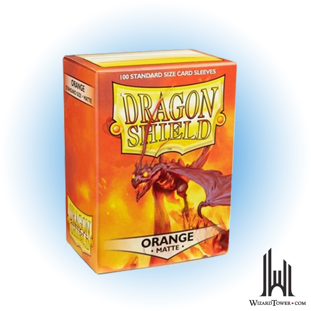 Deck Protectors - Dragon Shield Matte Orange 100ct