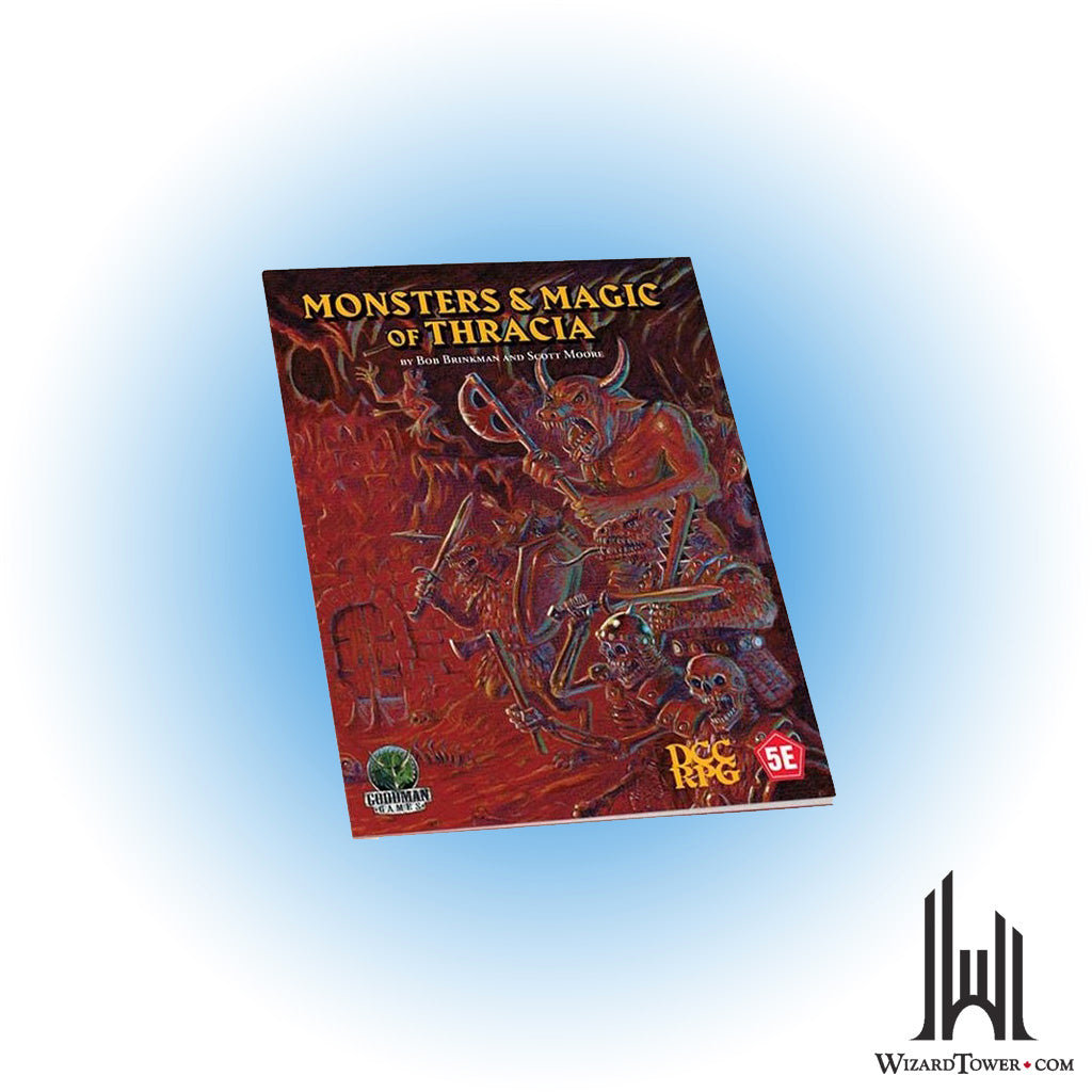 Dungeon Crawl Classics Book - Monsters & Magic of Thracia