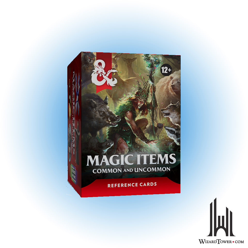 Dungeons & Dragons 5th Edition Reference Cards - Magic Items Common and Uncommon