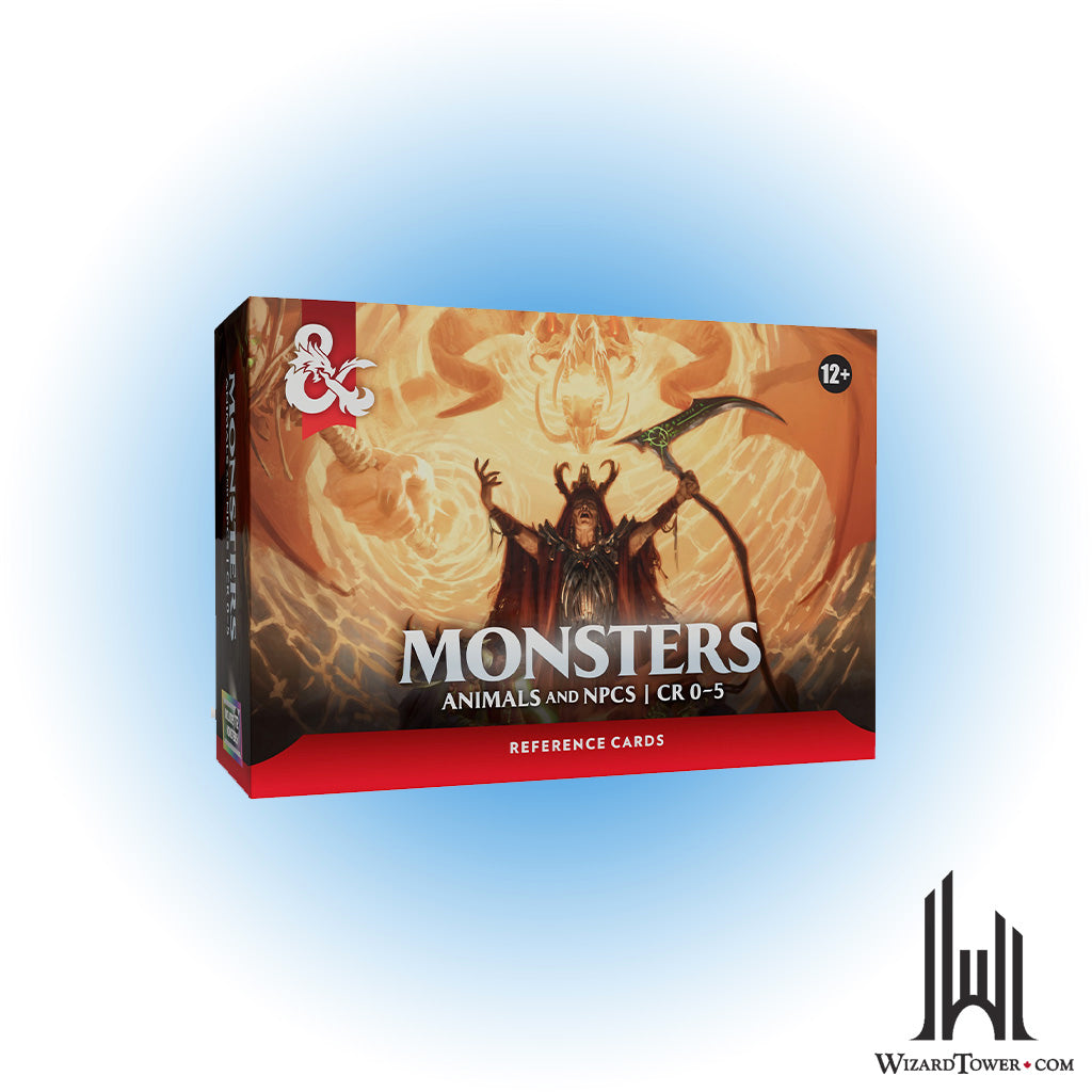 Dungeons & Dragons 5th Edition Reference Cards - Monsters Animals and NPCs (CR 0-5)