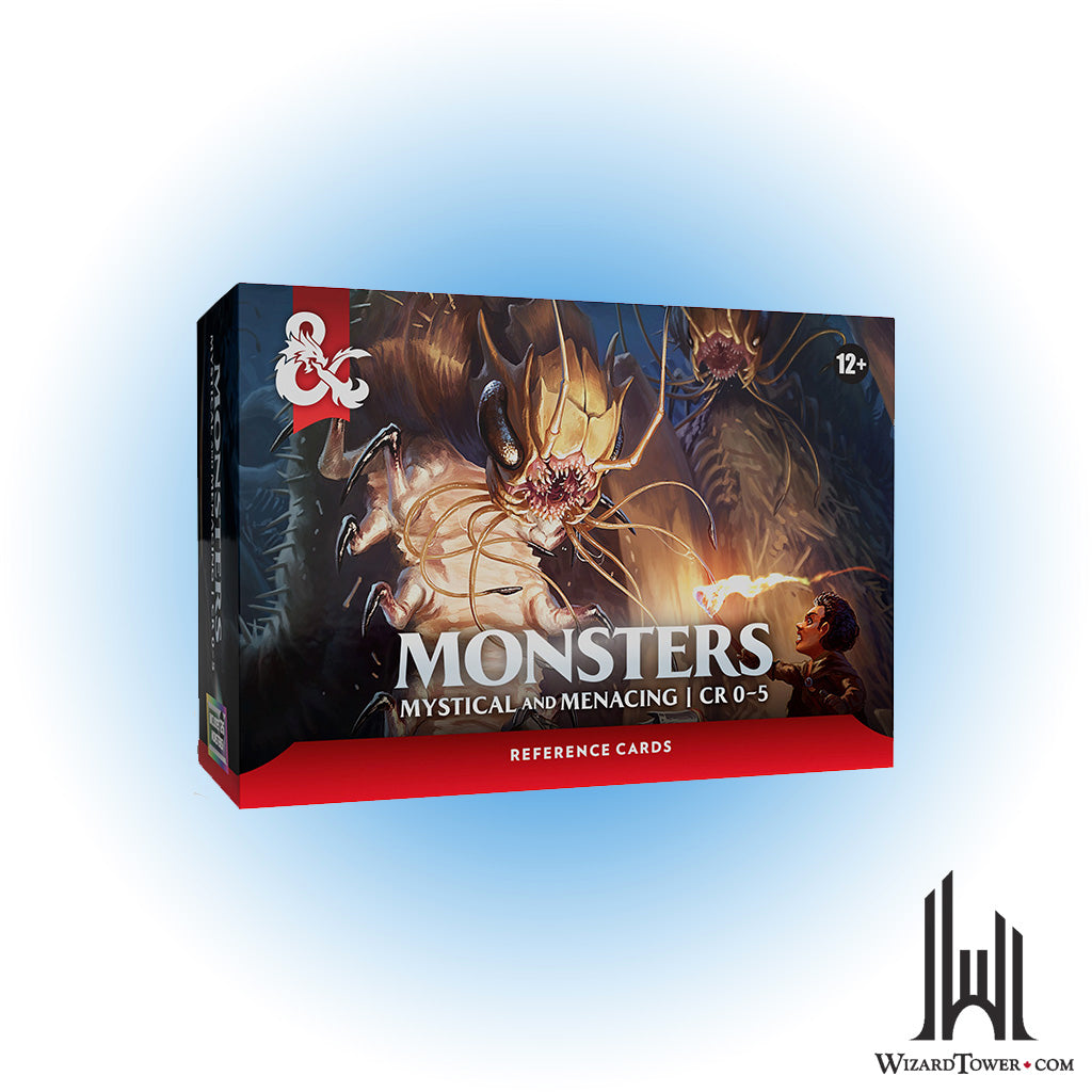 Dungeons & Dragons 5th Edition Reference Cards - Monsters Mystical and Menacing (CR 0-5)