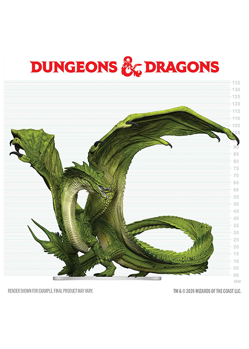Dungeons & Dragons Figures - Adult Green Dragon