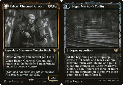 Edgar, Charmed Groom // Edgar Markov's Coffin - Foil