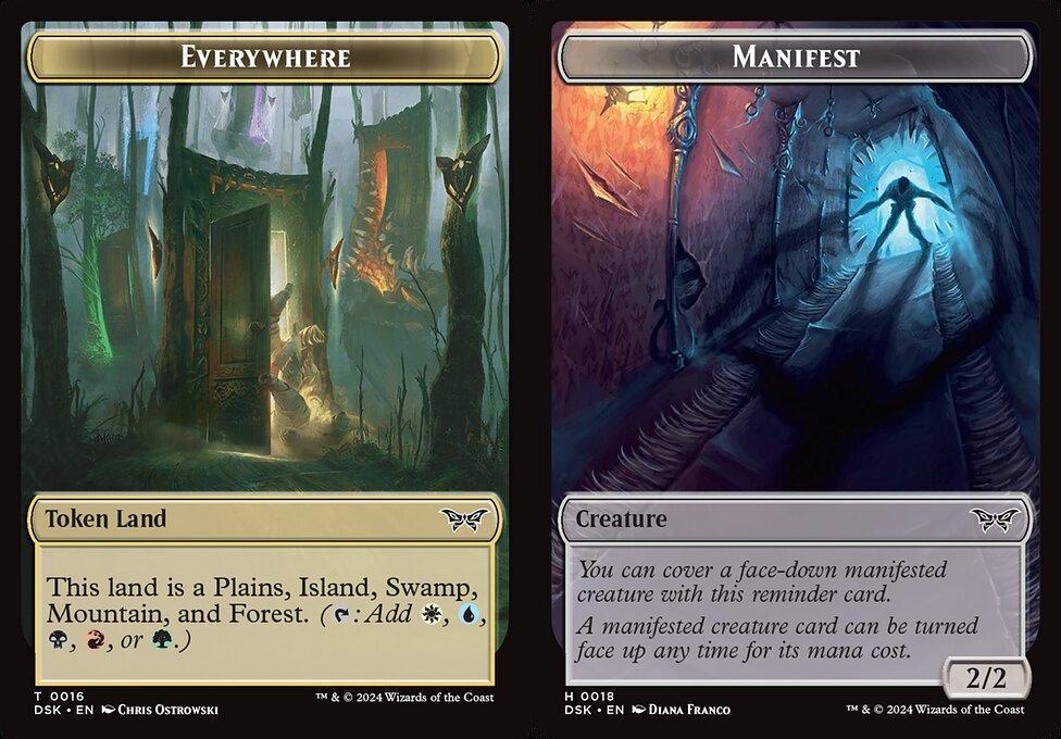 Everywhere (0016) // Manifest (0018) Double-Sided Token