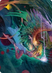 Exalted Sunborn (03/54) Art Card (AEOE) - Gold-Stamped Signature