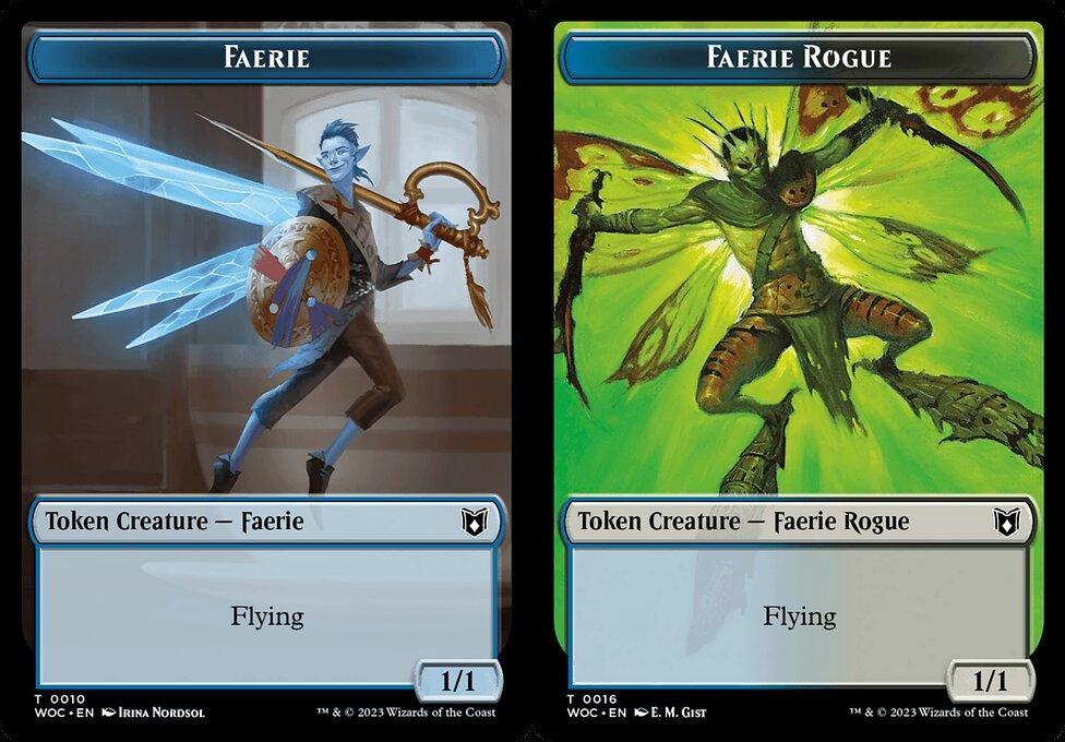 Faerie (0010) // Faerie Rogue (0016) Double-Sided Token