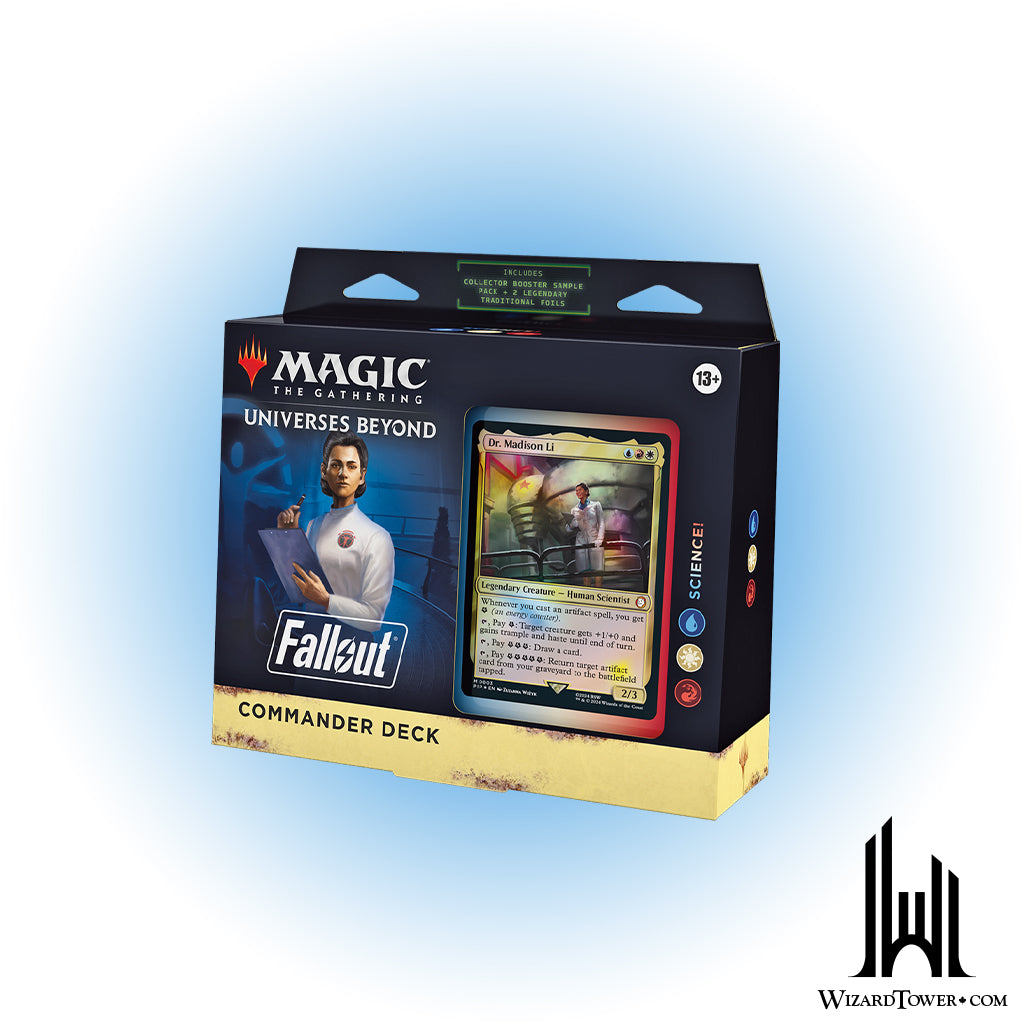 Magic the Gathering Fallout Commander Deck - Science! (WUR)