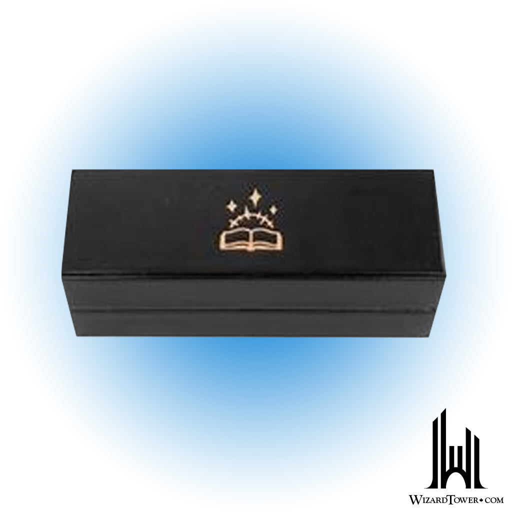 Dice Box and Rolling Tray - Faux Leather Wizard