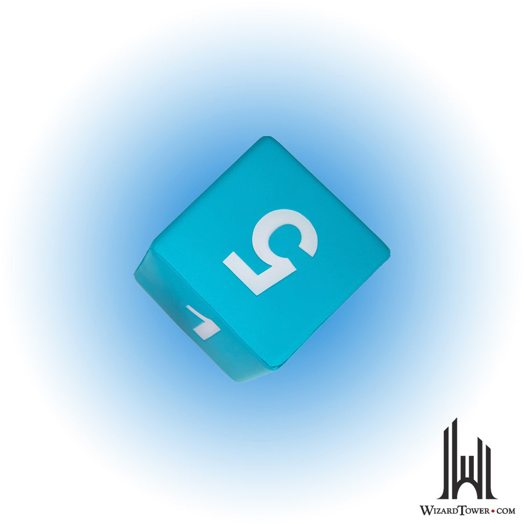 Foam Dice - D6 - Blue
