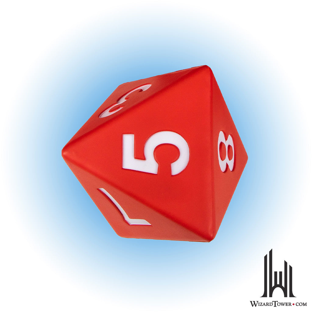 Foam Dice - D8 - Red
