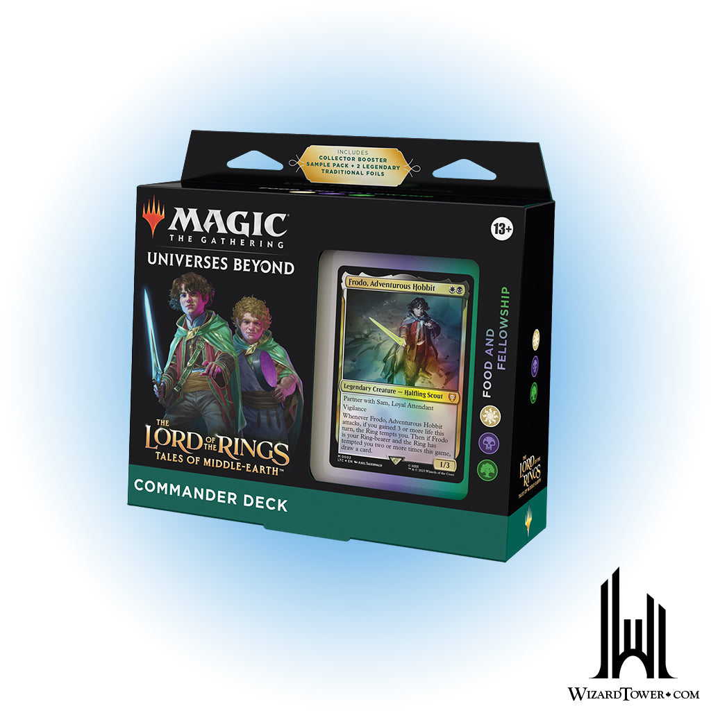 Magic the Gathering The Lord of the Rings Commander Deck - Food and Fellowship (WBG)