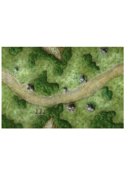 Gaming Mat - The King's Road Vinyl Battle Mat 20" x 30"
