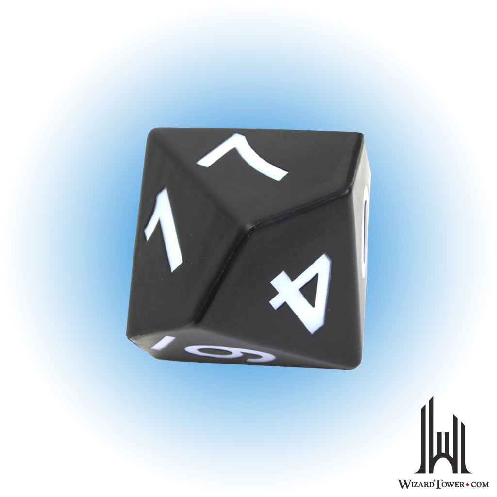 Foam Dice - D10 - Black