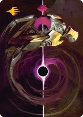 Gravkill (14/54) Art Card (AEOE) - Gold-Stamped Signature