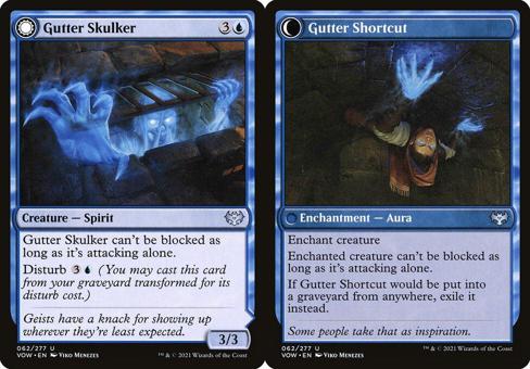 Gutter Skulker // Gutter Shortcut - Foil