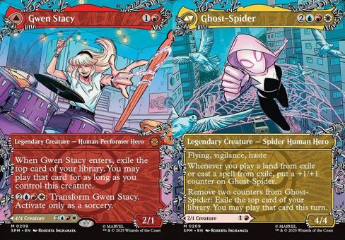 Gwen Stacy // Ghost-Spider (0209) (Borderless) - Foil