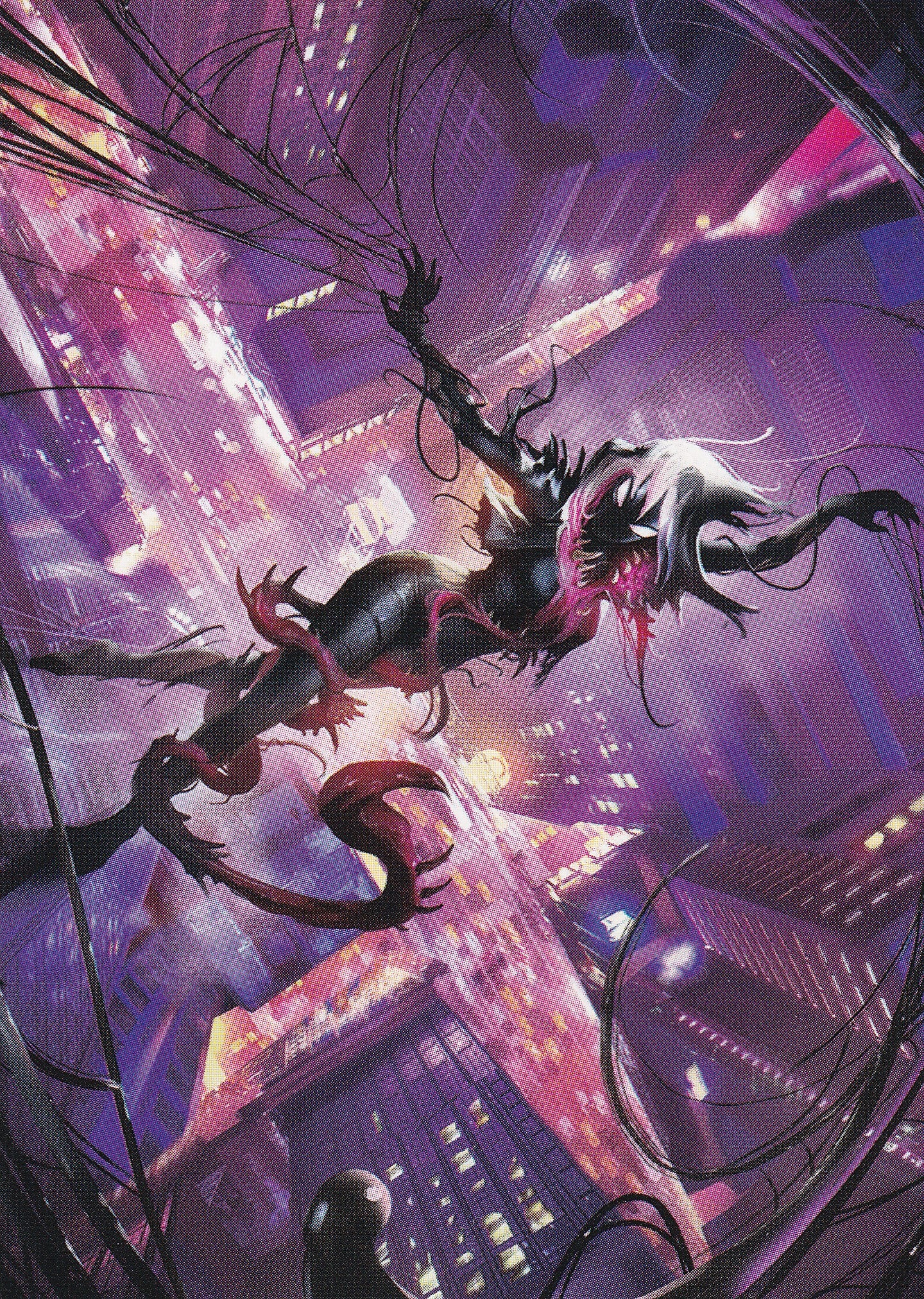 gwenom mtg card Gwenom, Remorseless (08/54) Art Card (ASMP) – Wizard's Tower