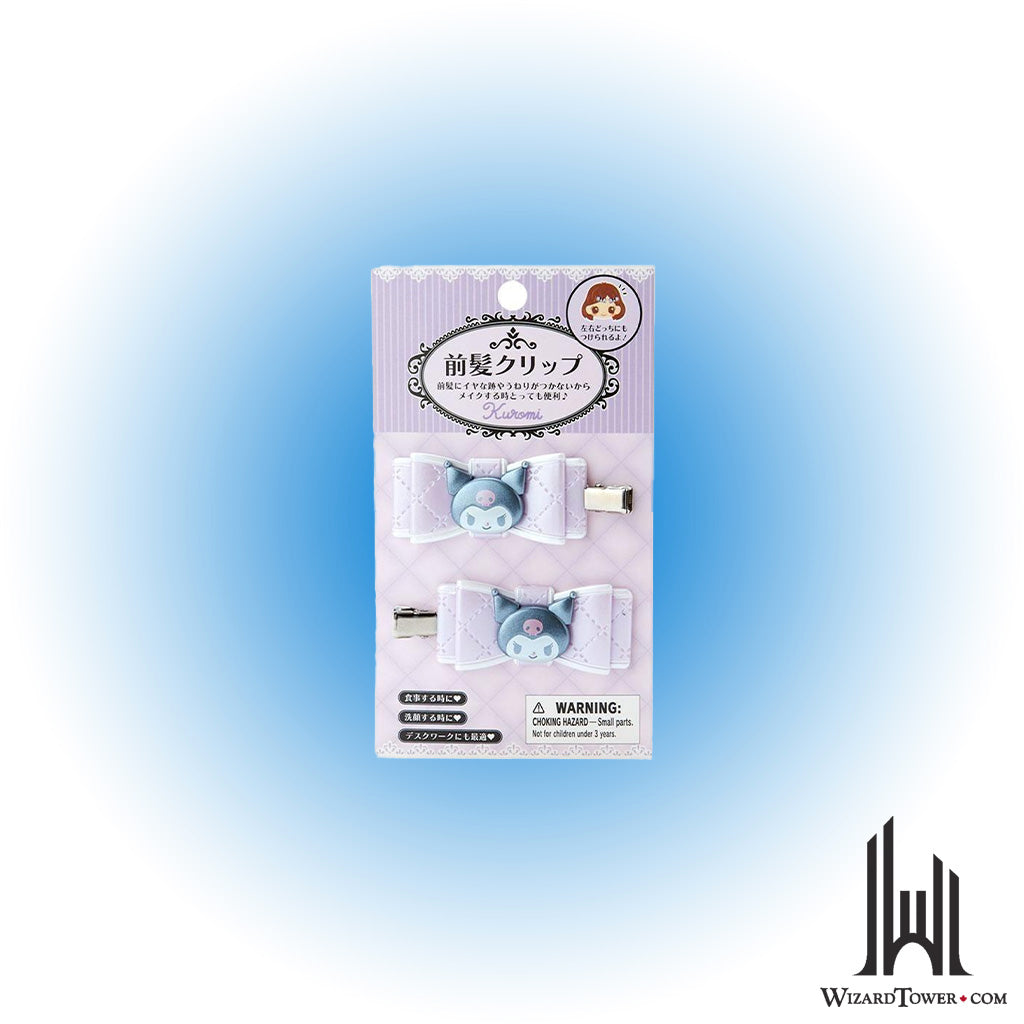 Hair Clip - Ribbon Kuromi