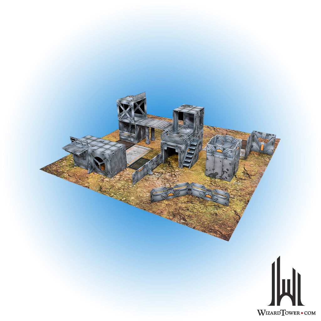 Halo Flashpoint - Deluxe Buildable 3D Terrain Set