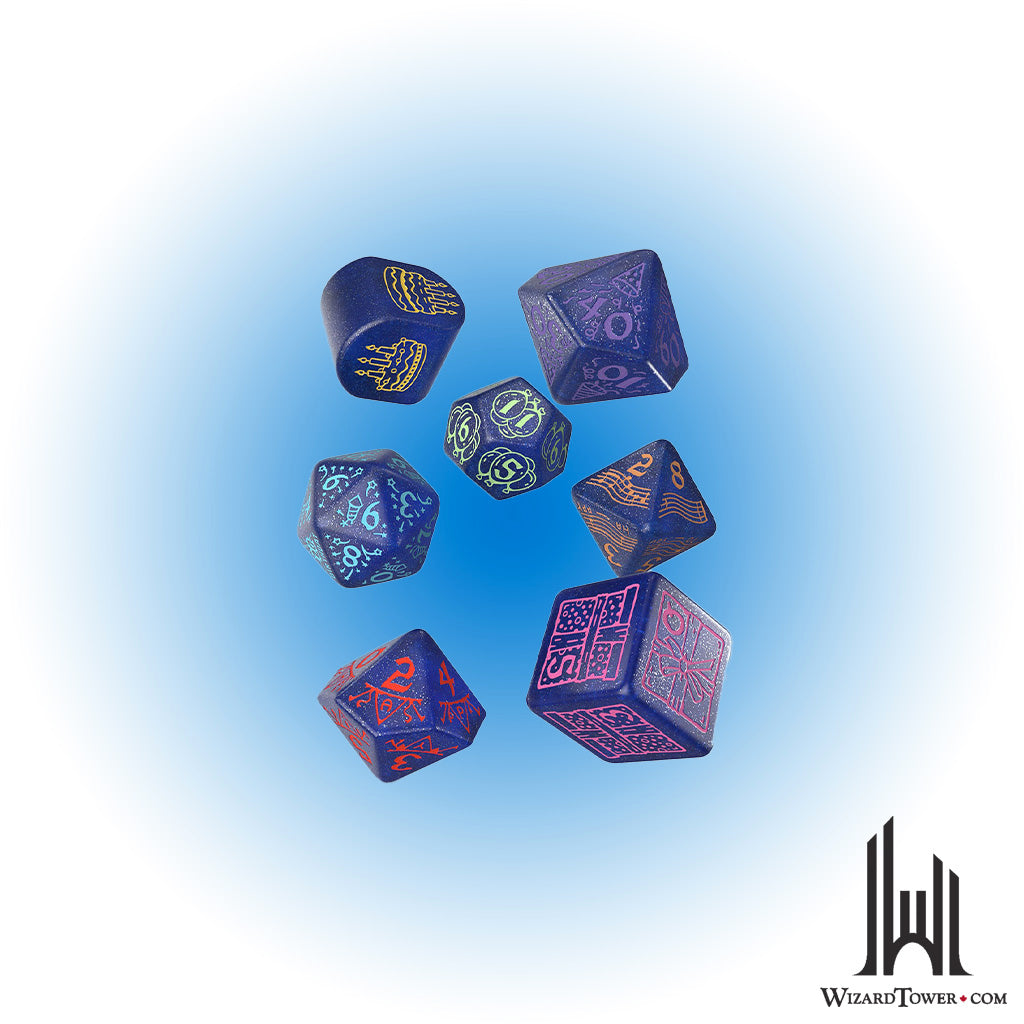 Dice Set - Happy Birthday Streamers 7ct