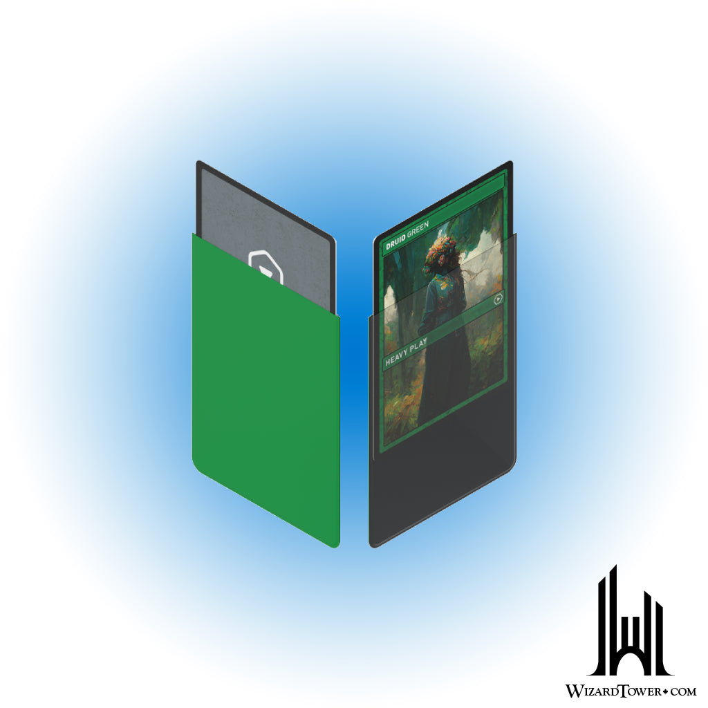 Deck Protectors - Heavy Play Druid Green 100ct