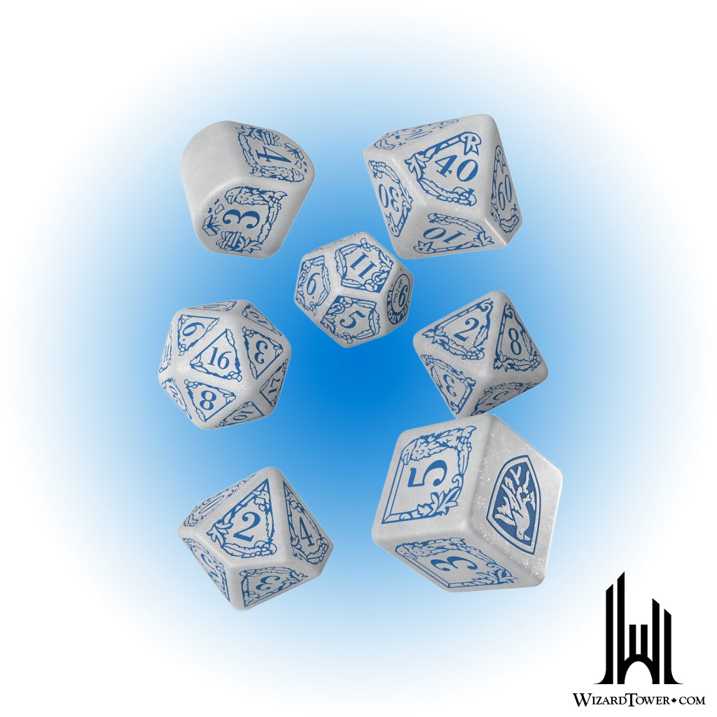 Dice Set - Harry Potter Ravenclaw Modern White 7ct