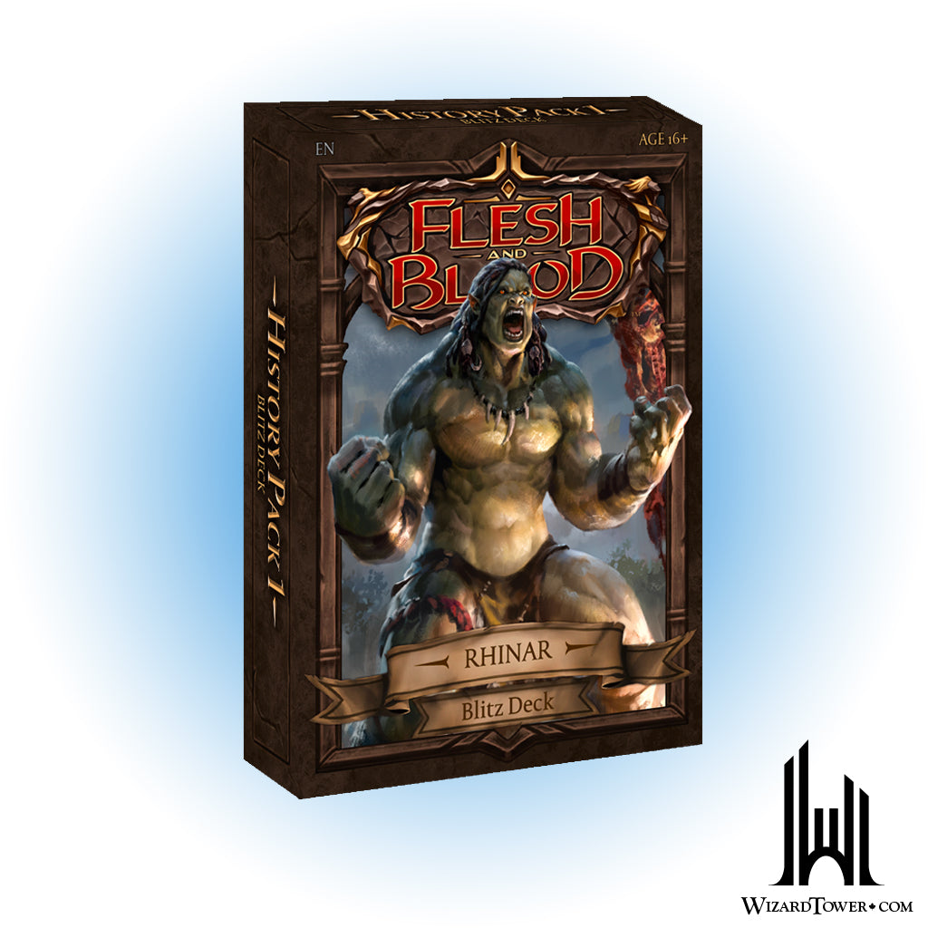 Flesh and Blood History Pack 1 Blitz Deck - Rhinar